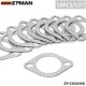 EPMAN Turbo Exhaust Gasket 2 Bolt Hole Gasket 2.5 inch For Subaru wrx STI EP-CGQ100S