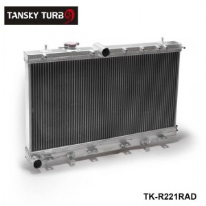 TANSKY 50mm 2 Row Aluminum Radiator For Subaru Impreza Wrx STI GDB GD8 MT 02-07 03 04 05 06 TK-R221RAD