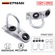 EPMAN Traction Bar Radiator Relocation Brackets For Honda Civic EG EK DC2 For Acura Integra CRX SI EF EPAA01G222