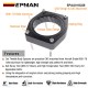 EPMAN Throttle Body Spacer Kit Aluminum For Chevy Silverado Sierra 1500 4.8/5.3/6.0/6.2L V8 Engine 2007-2012 Intake Manifold EPAA01G228