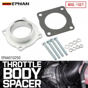 EPMAN Billet Aluminum Throttle Body Spacer Fit BMW 325i E46 L6 2.5L 2001-2006 Intake Manifold EPAA01G250