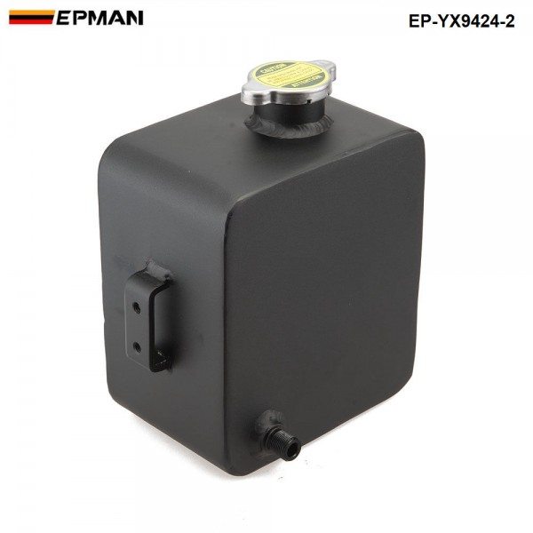 EPMAN Aluminium alloy Mirror polished water radiator intercooler spray tank 2 litre EP-YX9424-2