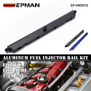 EPMAN Billet Aluminum High Flow Fuel Injector Rail Kit For Audi / For Volkswagen 1.8T 20V EP-VW20YG