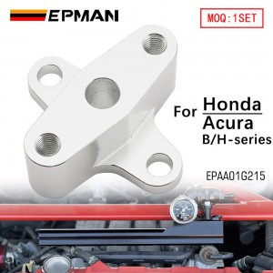 EPMAN For Honda Acura B16 B16A B18 H22 90 Degree Fuel Regulator FPR Relocator EPAA01G215