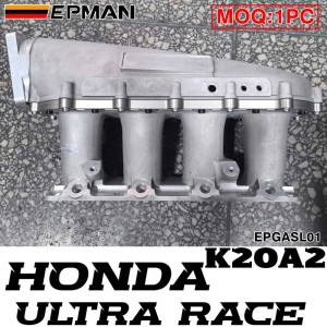 EPMAN Racing Ultra Race Intake Manifold For Honda K20A2 High Performance Intake Manifolds For Civic Si 02-05 RSX/ RSX Type S 02- 06 EPAA09G10