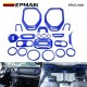 EPMAN 20SETS/CARTON 21PCS/SET Car Interior Accessories-Air Conditioning & Switch Button& Reading Light & Steering Wheel etc for Jeep Wrangler & Gladiator 2018- 2022 EPQTJ1821-20T 