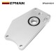 EPMAN Billet Aluminum K-series Water Pump Block Off Plate /-10 Breather Port For Honda Acura K20 K24 Engines EPAA01G211