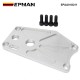 EPMAN Billet Aluminum K-series Water Pump Block Off Plate /-10 Breather Port For Honda Acura K20 K24 Engines EPAA01G211