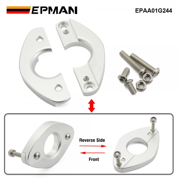 EPMAN 1.25" Aluminum Firewall Pass Through For Wiring Harness- Eliminates Grommet In Fire Wall EPAA01G244