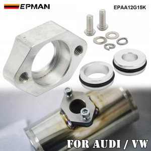 EPMAN Aluminum Intercooler Pipe Map Sensor Flange Kit For VW AUDI 1.8T Golf Jetta Beetle A4 Turbocharger EPAA12G15K