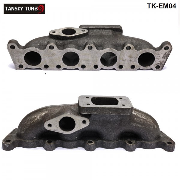 TANSKY For VW 1.8T Cast Iron Turbo Manifold T25/T3 for 38mm Wastegate TK-EM04