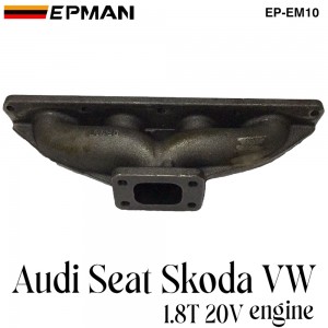 EPMAN Longitudinal T3/T25 Cast Iron Turbo Exhaust Manifold Header For VW VAG 1.8 1.8T 20V EP-EM10