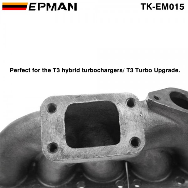 TANSKY T3 Cast Turbo Manifold With 38mm Wastegate Flange For VW Golf 4 VR6 2.8L 24V TK-EM015