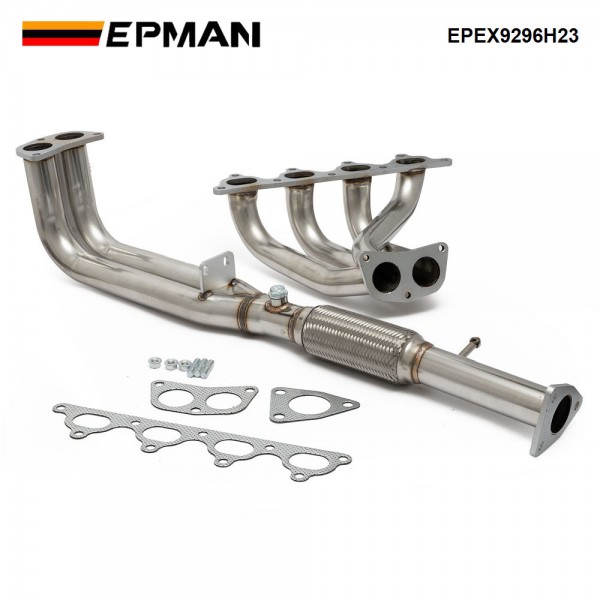 EPMAN For Honda Prelude I4 H23 VTEC 1992-1996 Stainless Steel Exhaust Header EPEX9296H23 