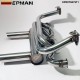 EPMAN Performance Header and Muffler Combination Pea Shooter Exhaust System For Select Volkswagen Type 1 Beetle Karmann Ghia EPEXT6079T1