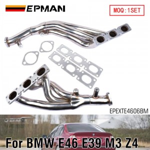 EPMAN Stainless Steel Exhaust Manifold Header for BMW E46 1998-2006 323i 328i Z3-528I/M54 E39 EPEXTE4606BM