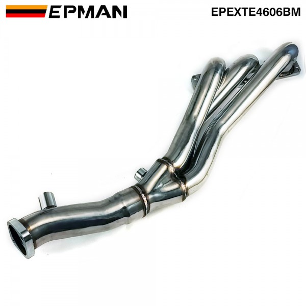 EPMAN Stainless Steel Exhaust Manifold Header for BMW E46 1998-2006 323i 328i Z3-528I/M54 E39 EPEXTE4606BM