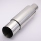 TANSKY 12PCS/Carton Universal 3.5" Exhaust Muffler Silencer Tip Chrome Stainless Steel 89mm Exhaust Pipe Inlet 2" 2.25" 2.5" 2.75" (Pre-Order Customization)