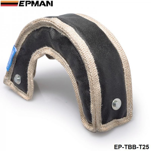 EPMAN Exhaust Turbo Blanket Wrap Heat Shield Beanie For Turbocharge T25 T28 GT28 GT30 GT35 T37 T3 EP-TBB-T25