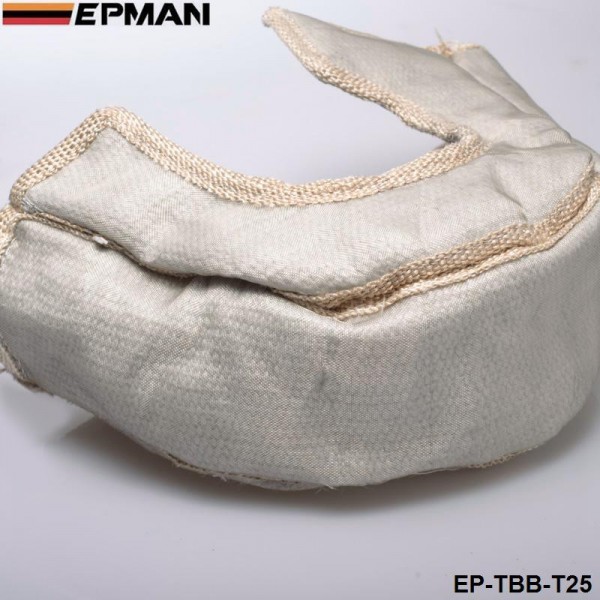 EPMAN Exhaust Turbo Blanket Wrap Heat Shield Beanie For Turbocharge T25 T28 GT28 GT30 GT35 T37 T3 EP-TBB-T25