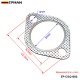 EPMAN Turbo Exhaust Gasket 2 Bolt Hole Gasket 2.5 inch For Subaru wrx STI EP-CGQ100S