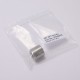 EPMAN 1/8" NPT Female Coupling Bung Stainless Steel Weld On Fitting For Turbo Oil Feed / Sensor Round EPCGQ125