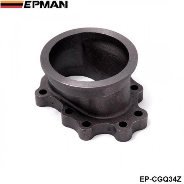 Epman T25 T28 Gt25 Gt28 8 Bolt To 3 V Band Exhaust Manifold Converter Adaptor Flange Ep Cgq34z