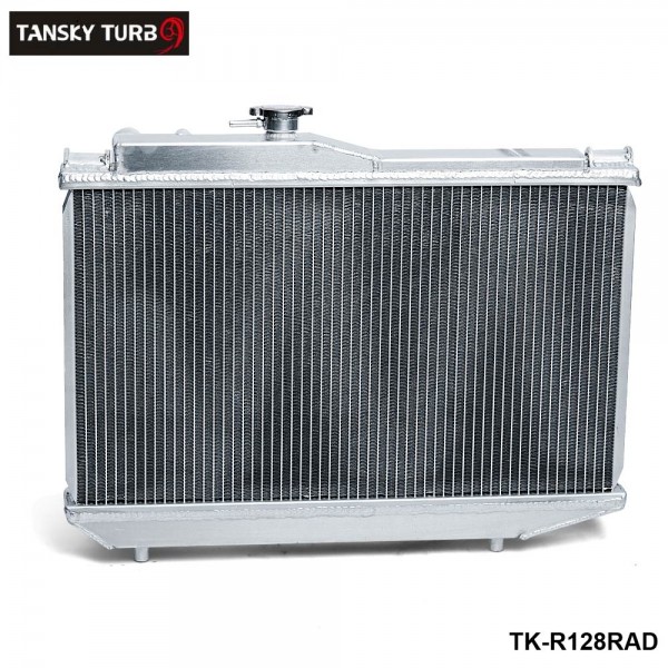 TANSKY 52mm 2 Rows Aluminum Radiator For Toyota Corolla AE86 TK-R128RAD