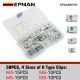 EPMAN 50PCS M4 M5 M6 M8 Spire Clips Lug Nuts Chimney U Nuts Fixings Panel Speed Fasteners EPAA08G71K