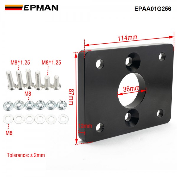 EPMAN Brake Booster Eliminator Delete Adapter Plate For Honda Civic Integra EPAA01G256