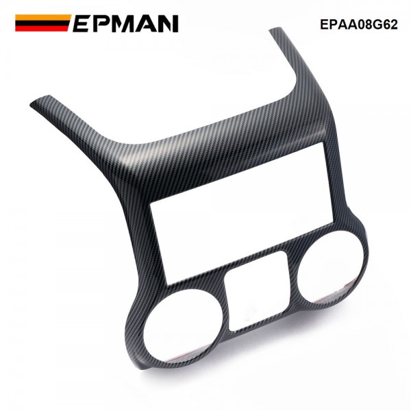 EPMAN 4SETS/CARTON Car Center Console Dashboard Control Panel Cover Trim For Jeep Wrangler JK 2011-2018 Inner Accessories EPAA08G62-4T