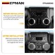 EPMAN 4SETS/CARTON Car Center Console Dashboard Control Panel Cover Trim For Jeep Wrangler JK 2011-2018 Inner Accessories EPAA08G62-4T