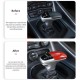 EPMAN 100PCS/CARTON Carbon Fiber ABS Car Gear Shift Knob Cover Trim For Dodge Challenger Charger 2015~UP EPPDT1521DG-100T