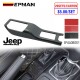 EPMAN 20SETS/CARTON Carbon Fiber 4WD Gear Shift Panel Trim Cover For Jeep Wrangler JL & JT 2018+ EPAA08G61-20T