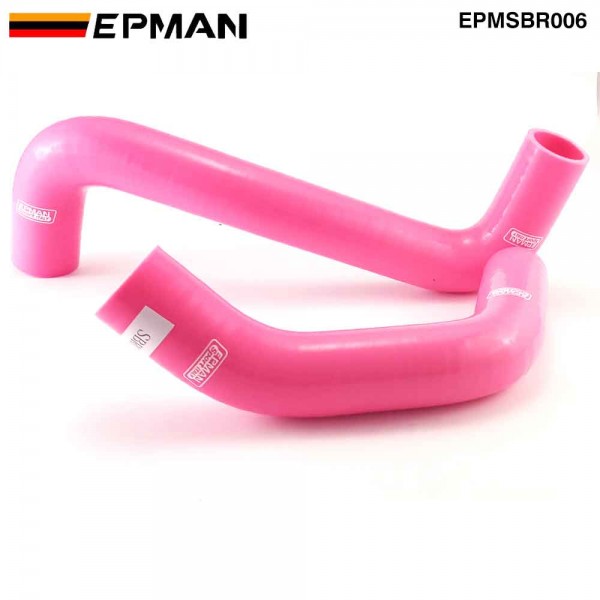 TANSKY 2PCS Silicone Radiator Hose Kit For Subaru Impreza GRB STI WRX 08-10 EPMSBR006 (Pre-Order ONLY)