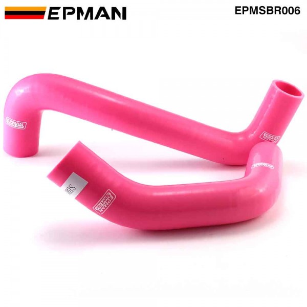 TANSKY 2PCS Silicone Radiator Hose Kit For Subaru Impreza GRB STI WRX 08-10 EPMSBR006 (Pre-Order ONLY)