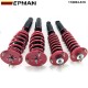 Tansky Coilovers Spring Struts Racing Suspension Coilover Kit Shock Absorber for BMW 5 Series (E60) 2004-2010 (RANDOM COLOR)