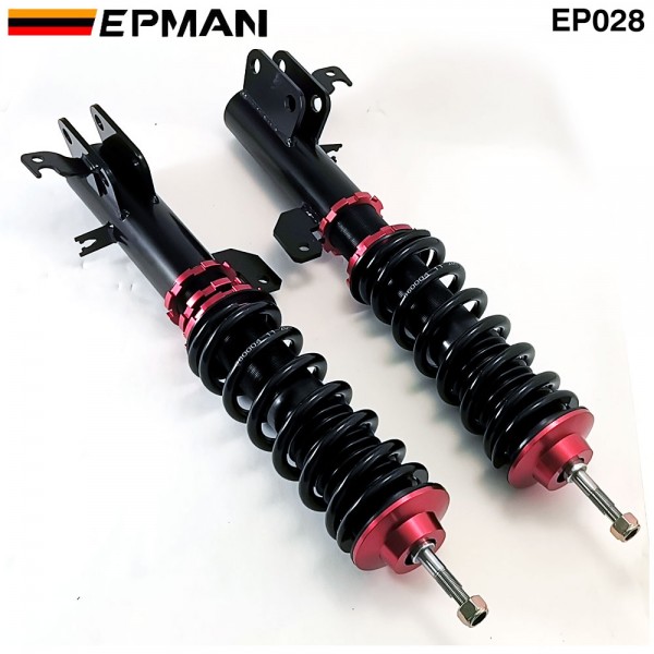 Tansky Coilovers Spring Struts Racing Suspension Coilover Kit Shock Absorber for Honda Fit 09+ / City / Freed EP028 (RANDOM COLOR)