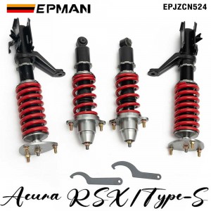 Tansky Coilover Suspension Lowering Kits for 02-06 Acura RSX Base/Type-S Coupe 2D EPJZCN524 (RANDOM COLOR)