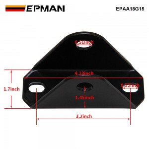 EPMAN 2PCS Rear Upper Shock Bar Pin Eliminator Kit For Wrangler TJ XJ ZJ LJ 1204800 1984-2006 EPAA18G15
